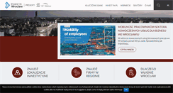 Desktop Screenshot of invest-in-wroclaw.pl